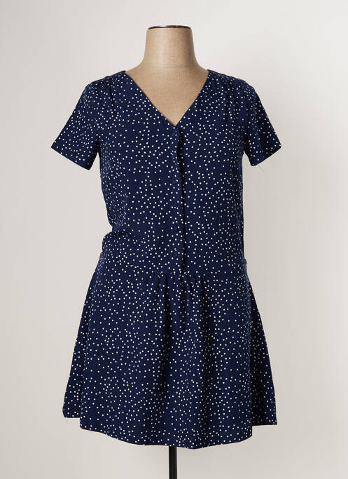 Rochie scurtă albastru LEO & UGO femeie