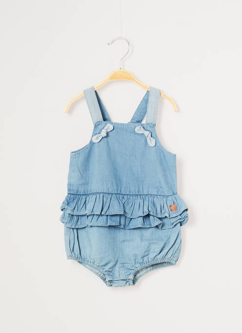 Salopetă pentru bebeluși albastru CARREMENT BEAU fată