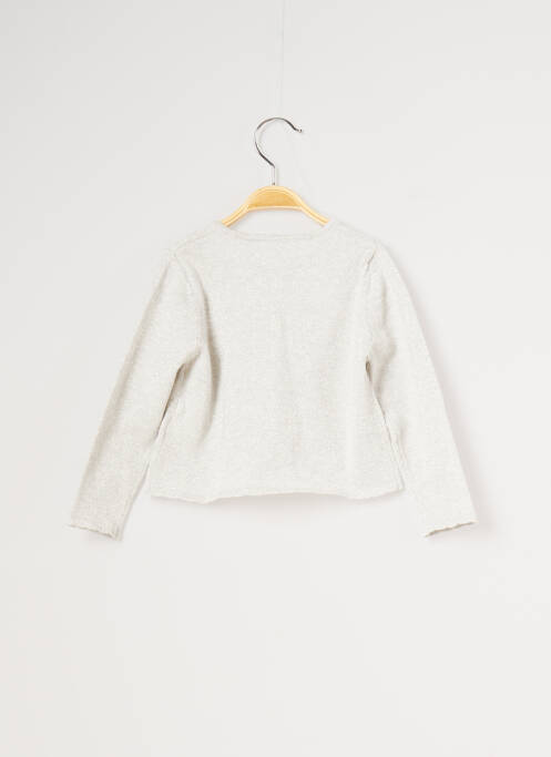 Vestă cu mâneci lungi gri CARREMENT BEAU fată