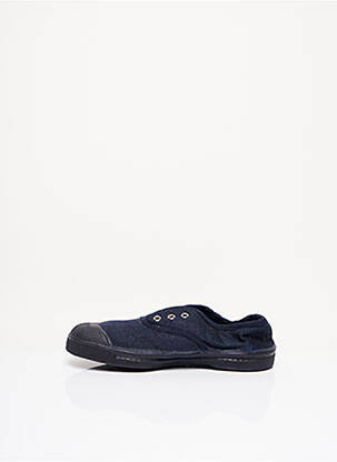 Adidași material neted platformă albastru BENSIMON fată