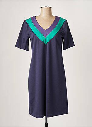 Rochie midi albastru PAUL BRIAL femeie