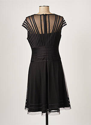 Rochie midi croială fluidă fără mâneci negru PAUL BRIAL femeie