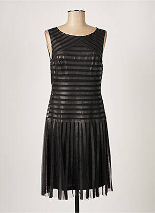 Rochie midi fără mâneci fără mâneci negru PAUL BRIAL femeie