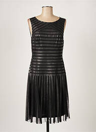 Rochie midi fără mâneci fără mâneci negru PAUL BRIAL femme