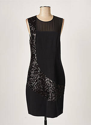 Rochie midi fără mâneci fără mâneci negru PAUL BRIAL femeie