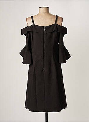 Rochie midi mâneci 3/4 mâneci 3/4 negru PAUL BRIAL femeie