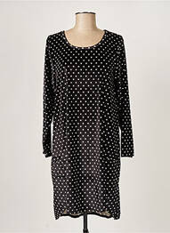Rochie midi mâneci lungi mâneci lungi negru G!OZE femme
