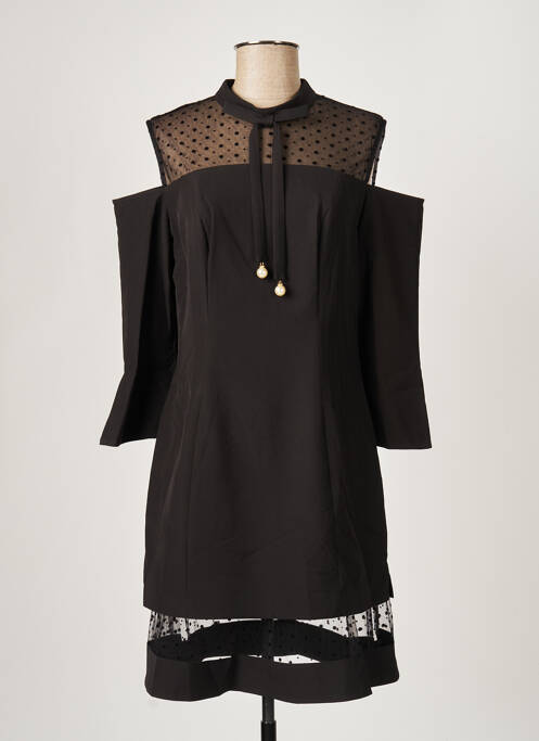 Rochie midi negru PAUL BRIAL femeie