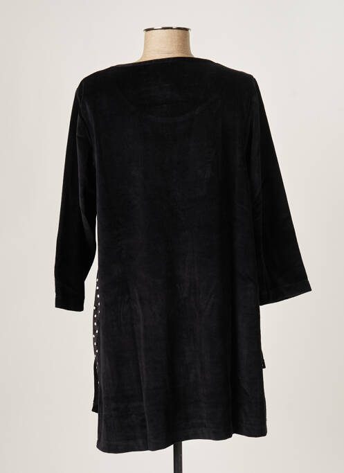 Tunică mâneci lungi negru G!OZE femeie