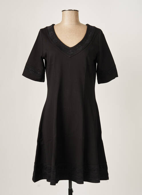 Rochie midi negru PAUL BRIAL femeie