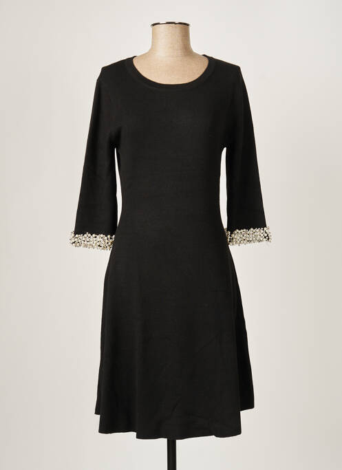 Rochie pulover negru PAUL BRIAL femeie