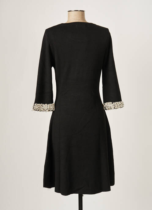 Rochie pulover negru PAUL BRIAL femeie