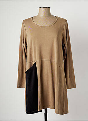 Rochie scurtă maro G!OZE femeie