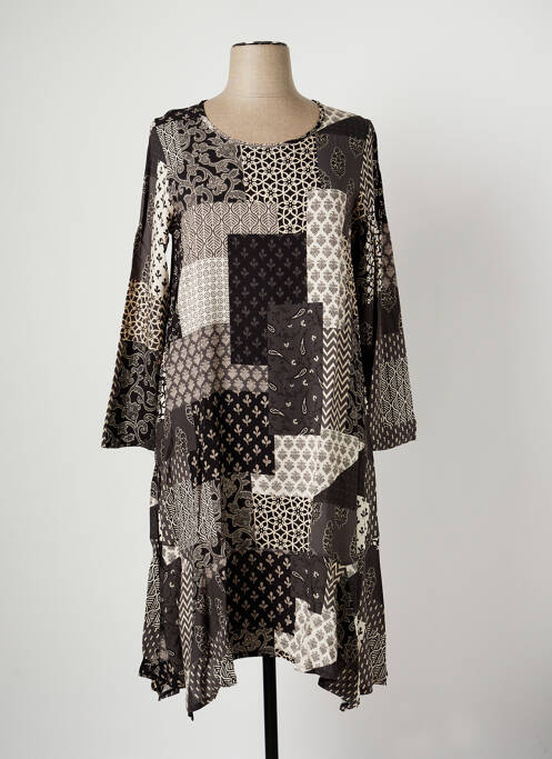 Rochie midi gri G!OZE femeie