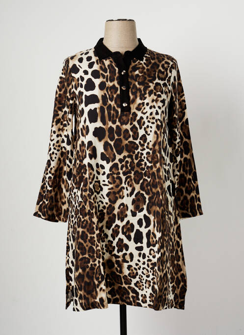 Rochie midi maro G!OZE femeie