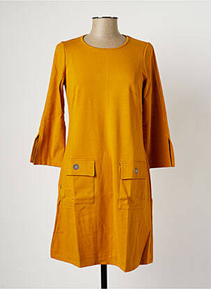 Tunică mâneci lungi galben MALOKA femeie