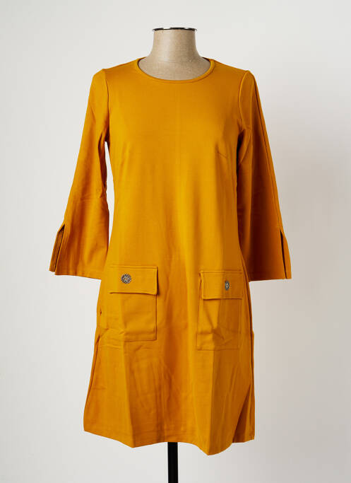 Tunică mâneci lungi galben MALOKA femeie