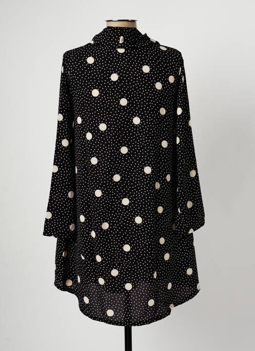 Tunică mâneci lungi negru G!OZE femeie