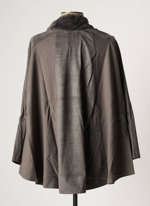 Vestă cu mâneci lungi gri MALOKA femeie