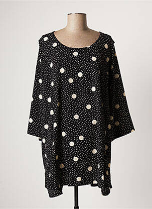 Tunică mâneci lungi negru G!OZE femeie