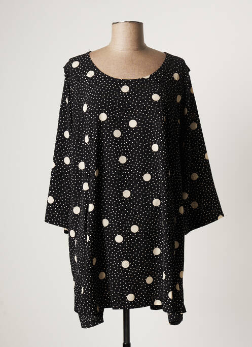 Tunică mâneci lungi negru G!OZE femeie