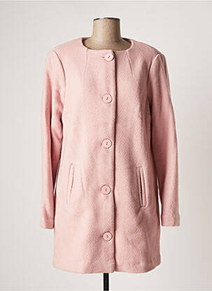 Palton lung roz PAUL BRIAL femeie