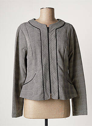 Jachete casual guler rotund negru PAUL BRIAL femme