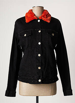 Jachete casual guler rotund negru PAUL BRIAL femeie