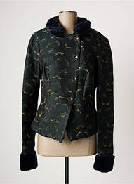 Jachete casual guler rotund verde PAUL BRIAL femeie