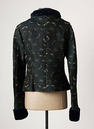Jachete casual guler rotund verde PAUL BRIAL femeie