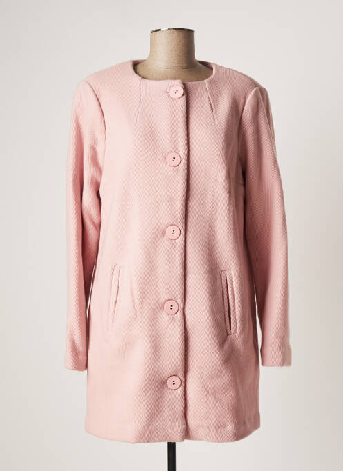 Palton lung roz PAUL BRIAL femeie
