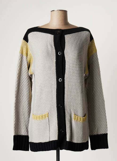 Vestă cu mâneci lungi gri PAUL BRIAL femeie