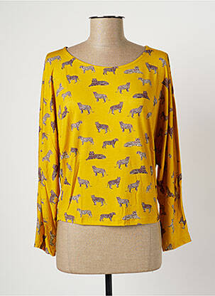 Tricou galben PAUL BRIAL femeie