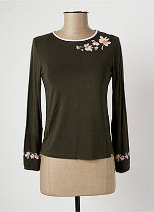 Tricou verde PAUL BRIAL femeie