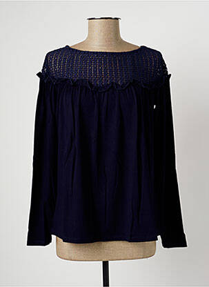 Top albastru PAUL BRIAL femeie