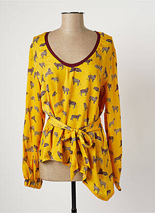 Tunică mâneci lungi galben PAUL BRIAL femeie