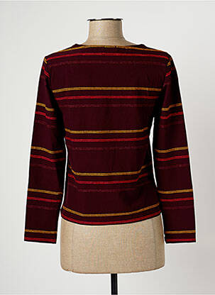 Tricou mâneci lungi mâneci lungi violet PAUL BRIAL femeie