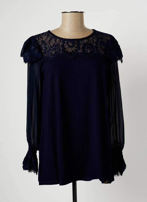 Top albastru PAUL BRIAL femeie