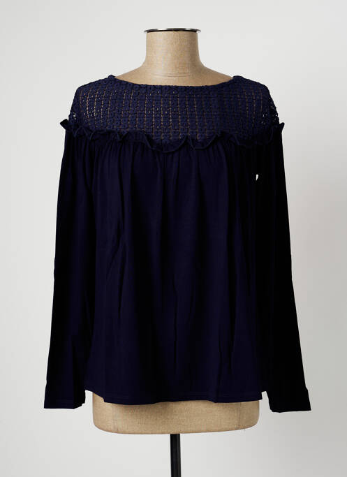 Top albastru PAUL BRIAL femeie