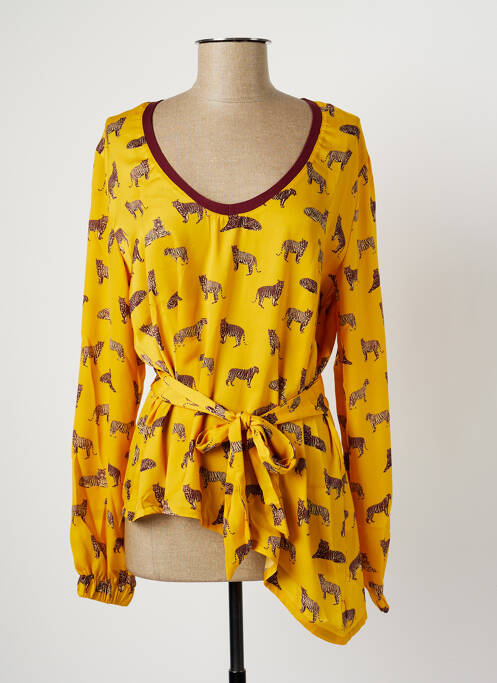 Tunică mâneci lungi galben PAUL BRIAL femeie