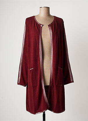 Vestă cu mâneci lungi roșu MALOKA femeie