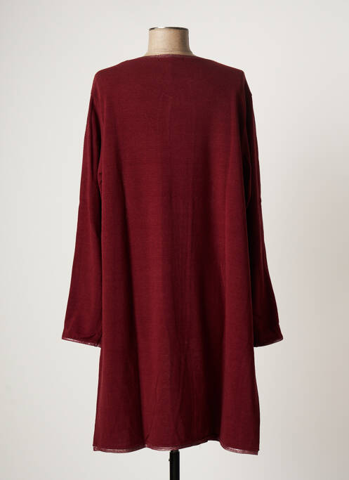 Vestă cu mâneci lungi roșu MALOKA femeie