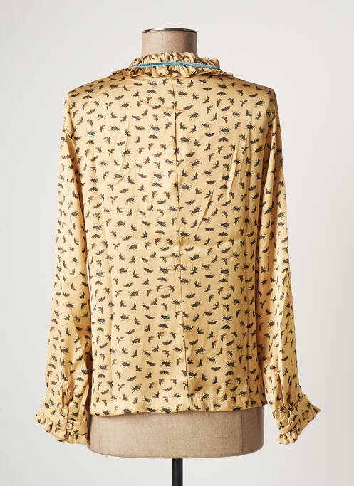 Cămașă croială dreaptă mâneci lungi bej PAUL BRIAL femme