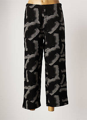 Pantalon larg țesătură crep talie joasă negru G!OZE femeie