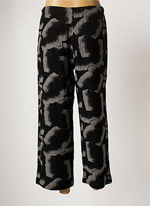 Pantalon larg țesătură crep talie joasă negru G!OZE femeie