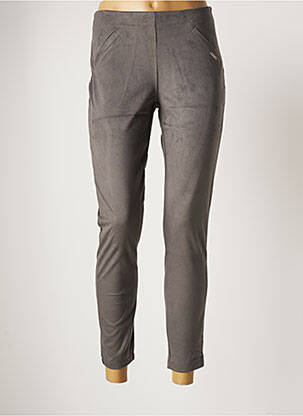 Pantalon 7/8 talie elastică mărime normală negru G!OZE femeie