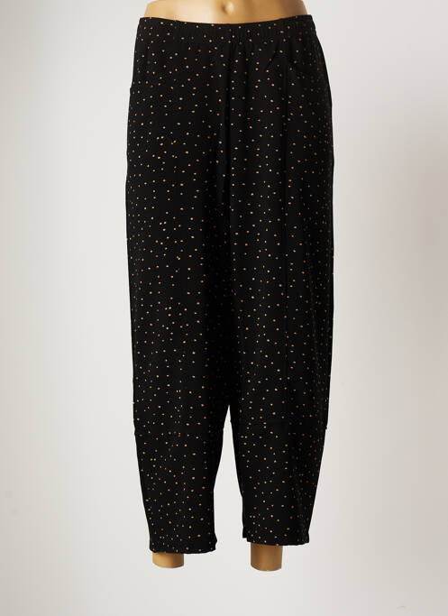 Pantalon 7/8 talie elastică mărime normală negru G!OZE femme