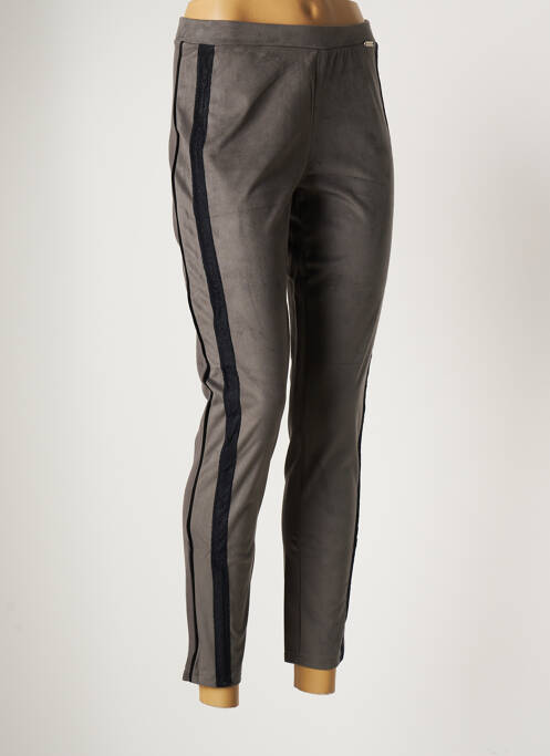 Pantalon slim gri MALOKA femeie