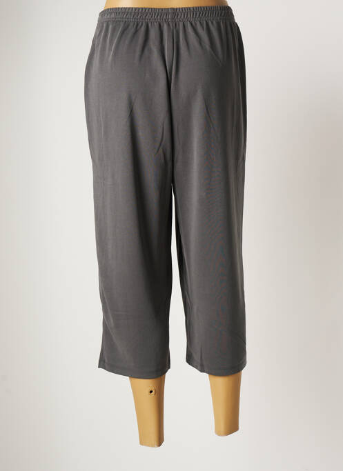 Pantalon trei sferturi croială dreaptă mărime normală gri G!OZE femme