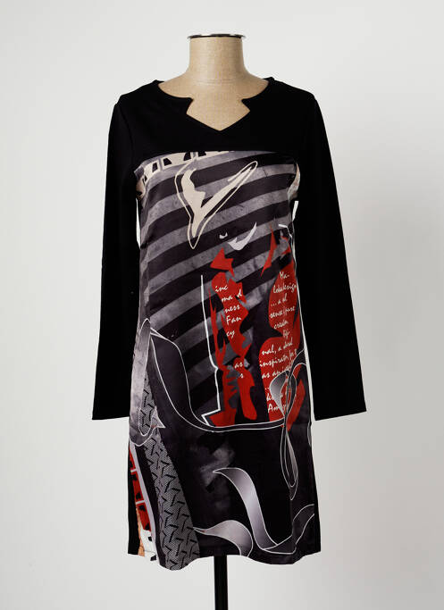 Rochie scurtă negru MALOKA femeie